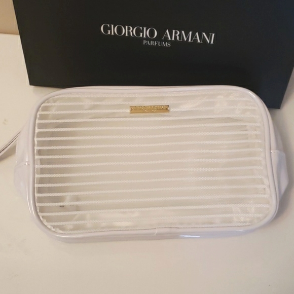 Giorgio Armani Makeup bag pouch New in Box - Picture 1 of 11
